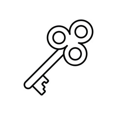 Key vector icon