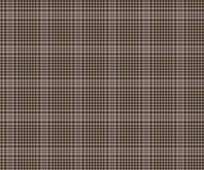 Plaid pattern, cream, brown, seamless for textiles and design clothing, skirts, pants, aprons, tablecloths, blankets or decorative fabrics. Vector illustration.
