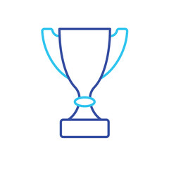 Trophy vector icon