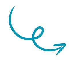 brush drawing arrow.