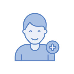 Add Friend vector icon