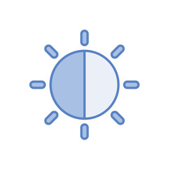Brightness vector icon