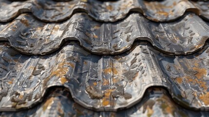Textured Roofing Tiles for Designers