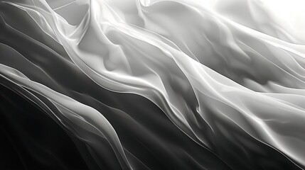 Minimalist black and white background with subtle gradients and smooth textures