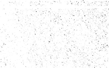 Grunge vector texture overlay illustration over any design to create grungy vintage effect and depth. abstract black and white dotted background elements of graphic design.
