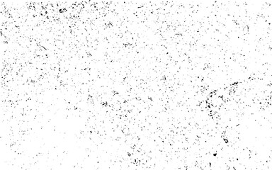 Grunge vector texture overlay illustration over any design to create grungy vintage effect and depth. abstract black and white dotted background elements of graphic design.