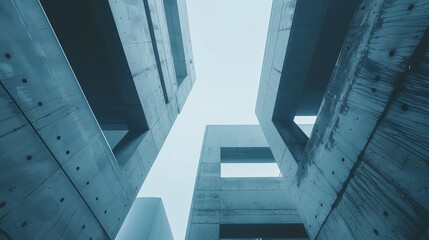Obraz premium a group of tall buildings