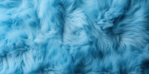 Fototapeta premium Soft Blue Furry Texture