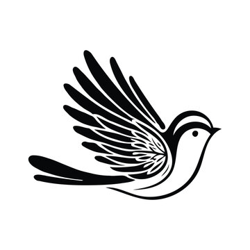 recommend clip art: bird silhouettes vector image with isolated background