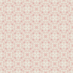 red, pink, fabric abstract seamless pattern. design for background, wallpaper, carpet, clothing, batik, textile, embroidery, sarong, interior, floor, curtain, printing