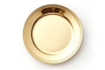 Elegant Gold Charger Plate