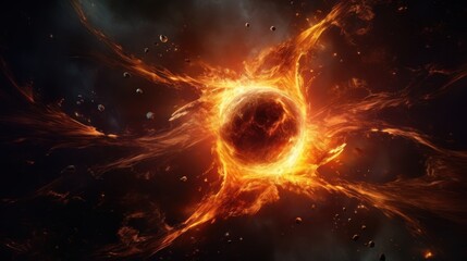 a planetary nebula, with delicate tendrils 