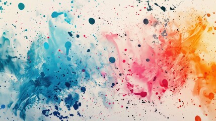 Abstract watercolor painting background