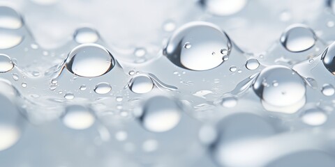 Abstract Water Droplets