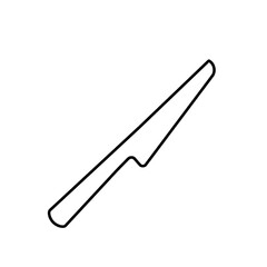 Knife vector icon. Knife flat sign design. Knife symbol pictogram