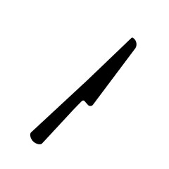 Knife vector icon. Knife flat sign design. Knife symbol pictogram