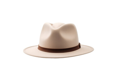 Fototapeta premium Classic fedora hat isolated on transparent background