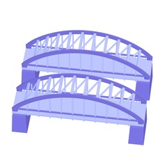 Bridge connection structure.