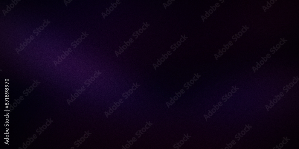 Wall mural deep gradient background with rich hues of purple and black, creating a mysterious and elegant atmos