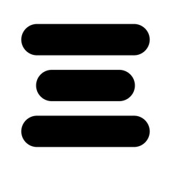 Obraz premium Menu Icon Vector Symbol Design Illustration