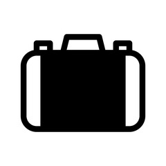 Briefcase Icon Vector Symbol Design Illustration