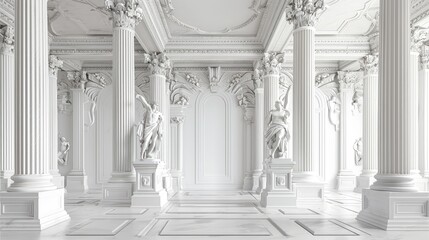 Naklejka premium Statues on the Arch of Santa Maria in Burgos