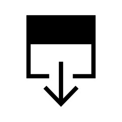 Fototapeta premium Download Icon Vector Symbol Design Illustration