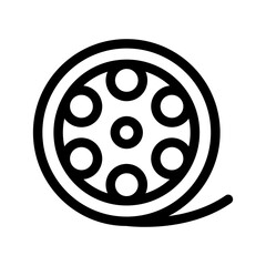 Reel Icon Vector Symbol Design Illustration