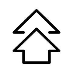 Increase Icon Vector Symbol Design Illustration