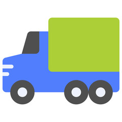 truck flat icon