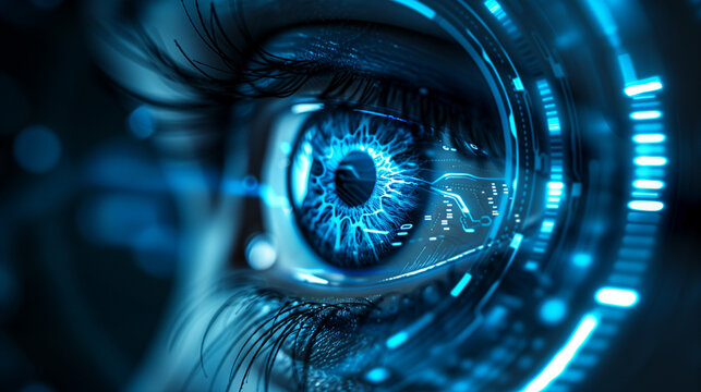 AI analyzing retinal images for disease detection