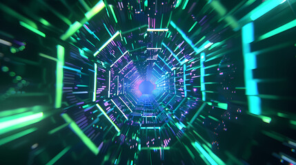 Obraz premium Abstract digital art background