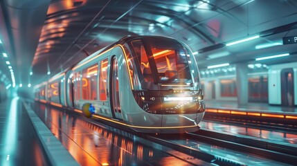 Developer optimizing efficiency in autonomous public transportation systems, Public Transport, Transport Efficiency