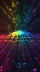 Obraz premium Abstract digital art background