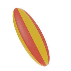 3d summer illustration design