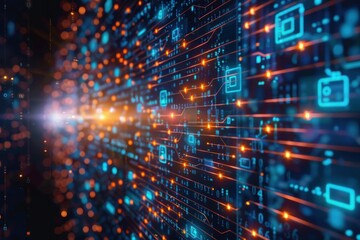 Digital technologies: flow of important information and visualization of big data