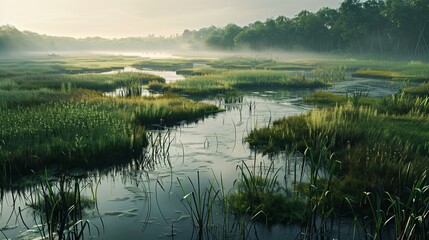 wetlands in maintaining ecological balance and supporting diverse wildlife.