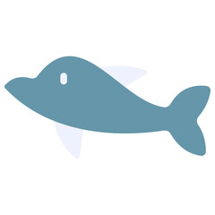 fish flat icon
