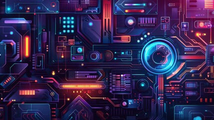 futuristic designs, technology icons, and digital concepts. Ideal for tech startups,