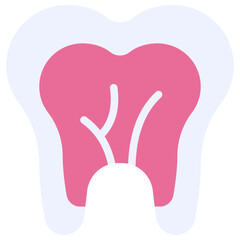tooth flat icon