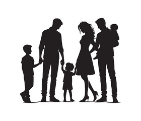 family vector design,awesome family svg,high resolution printable family atwork
