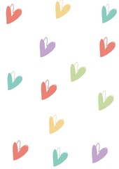 heart pattern background