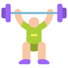 gym flat icon