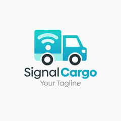 Signal Cargo Logo Vector Template Design. Good for Business, Startup, Agency, and Organization