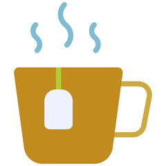 tea flat icon
