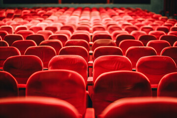 Fototapeta premium Theatre auditorium furniture indoors