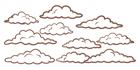 There are various kinds of clouds that can be seen in the sky