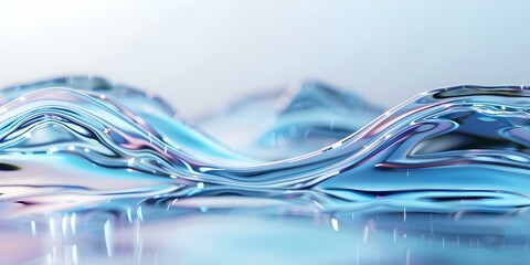 Fluid abstract shapes symbolize business agility and strategy in abstract art. Concept Abstract Art, Fluid Shapes, Business Agility, Strategy Symbols, Art Interpretation