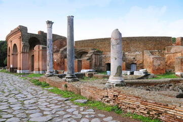 Fototapeta premium Ostia antica - Ancient Ostia