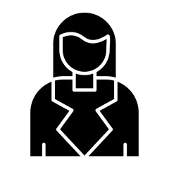 Female Glyph Icon